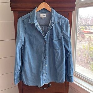 Old Navy denim shirt